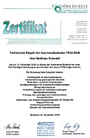 Technische Regeln Gas- Installation 2008 