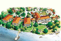 Behindertengerechte Hotelanlage 108 Zimmer Neubau 2000 (Fachbauleiter:Sanitär)