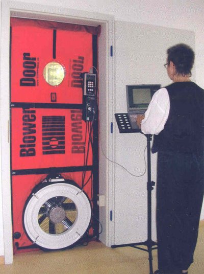 Blowerdoortest